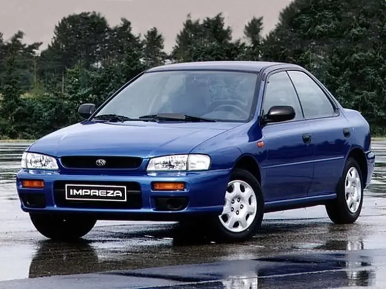 Subaru Impreza (GC4, GC8, GC8LD) 1 поколение, рестайлинг, седан (06.1996 - 12.2000)